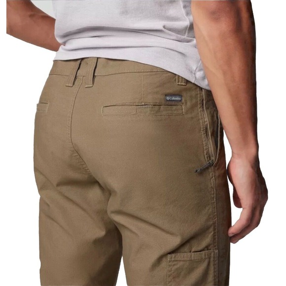Columbia Other - Columbia Flex ROC Pants Men's 38x30 Utility Cargo Gorp Stretch Flax‎ UPF 50